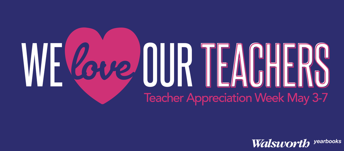 yearbookforever's tweet photo. Happy Teacher Appreciation Week! We are honored to work with so many amazing educators who make a difference every day. #ThankATeacher https://t.co/7qwzVjsbDC