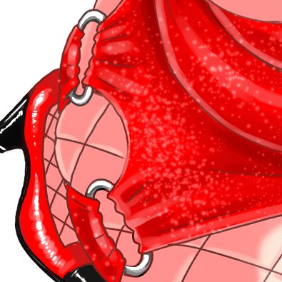「fishnet pantyhose high heels」 illustration images(Latest)