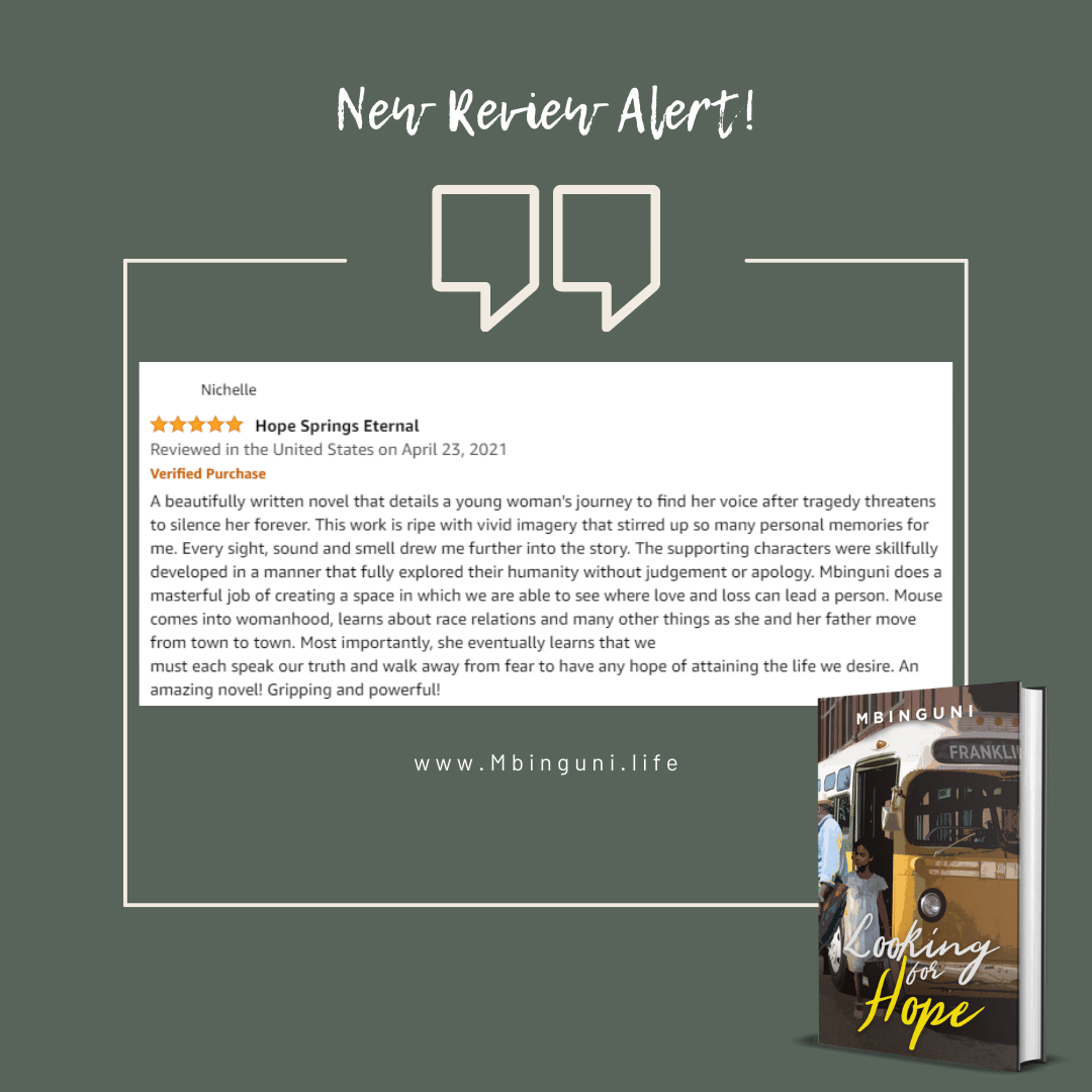MbinguniL's tweet photo. Reviews are still coming in! Visit https://t.co/bU6kXvBL8v to purchase your copy. #BlackAuthors #BlackBookClubs #BookStagram #BookGirlMagic #BlackBookTuber #BlackBooksMatter #BlackWomenWriters #WellReadBlkGirl #ThisBrowneGirlReads #wellreadblackgirl #readwoc #BlackBookBloggers https://t.co/CqTbPr0XJK