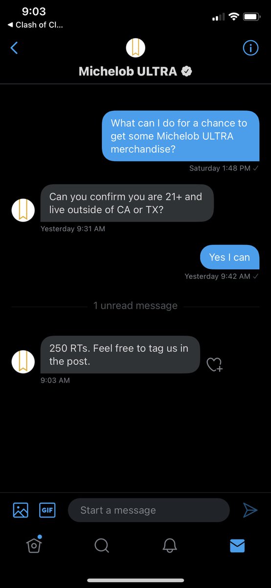 cpigeon4's tweet photo. I did this thinking it would never happen, but here we are. Help a brotha out @MichelobULTRA https://t.co/Va01zfnHML