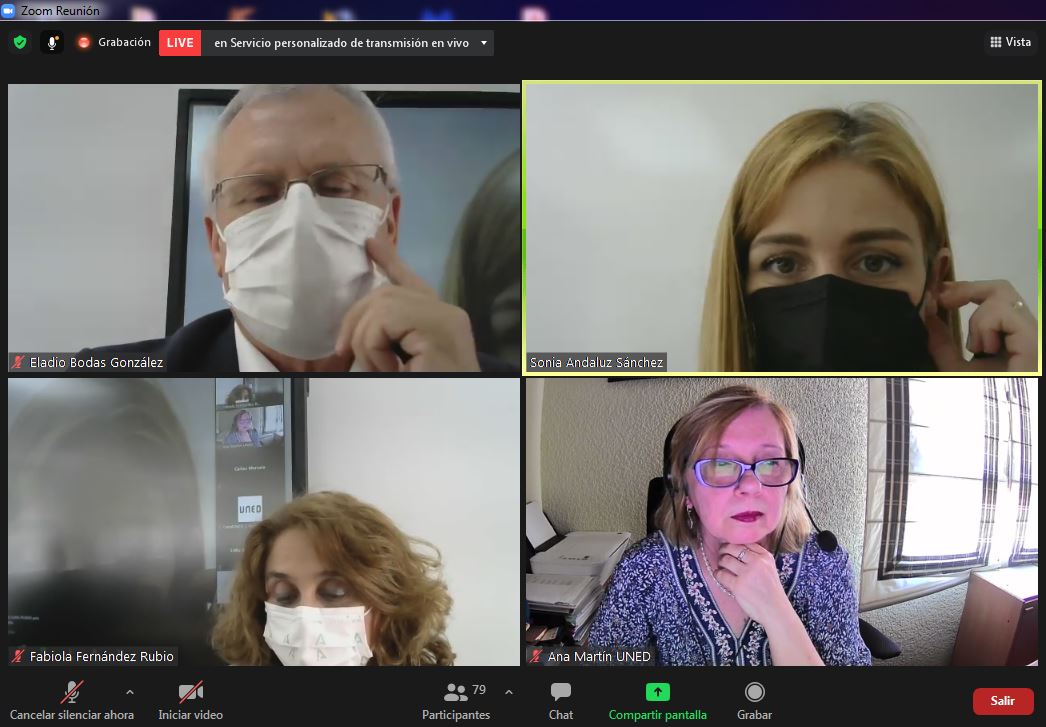 Comenzamos con muchas ganas de aprender y "coger tablas" las I Jornadas de Acompañamiento y Mentoría de docentes noveles en centros de difícil desempeño #mentoría_docente #UNED