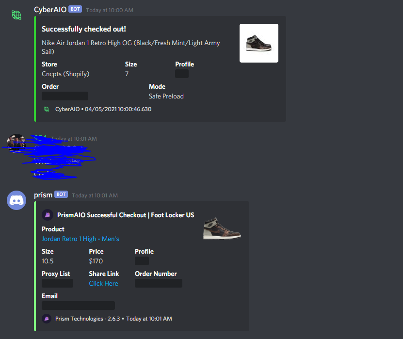 MichaelKass10's tweet photo. ty @PrismAIO @Cybersole @LiveProxies @Soleus and most importantly @VortexCooks https://t.co/nzNSSMOEP9