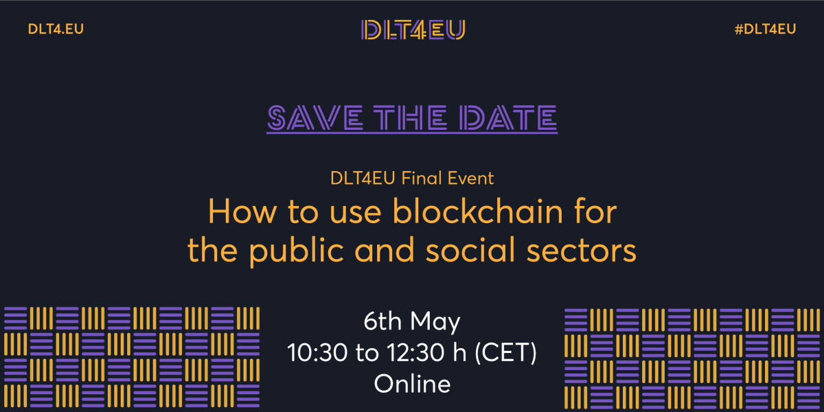 Ideas_4_Change's tweet photo. ¿Te imaginas una 🇪🇺 más transparente y sostenible gracias a la #blockchain?

Con esta pregunta, te invitamos al #EventoFinal online del proyecto de aceleración @dlt4eu este jueves 10:30H❗

Inscríbete e inspírate con las voces + influyentes del sector👇

https://t.co/Ma4FUl30Zh https://t.co/a4jevctEaa