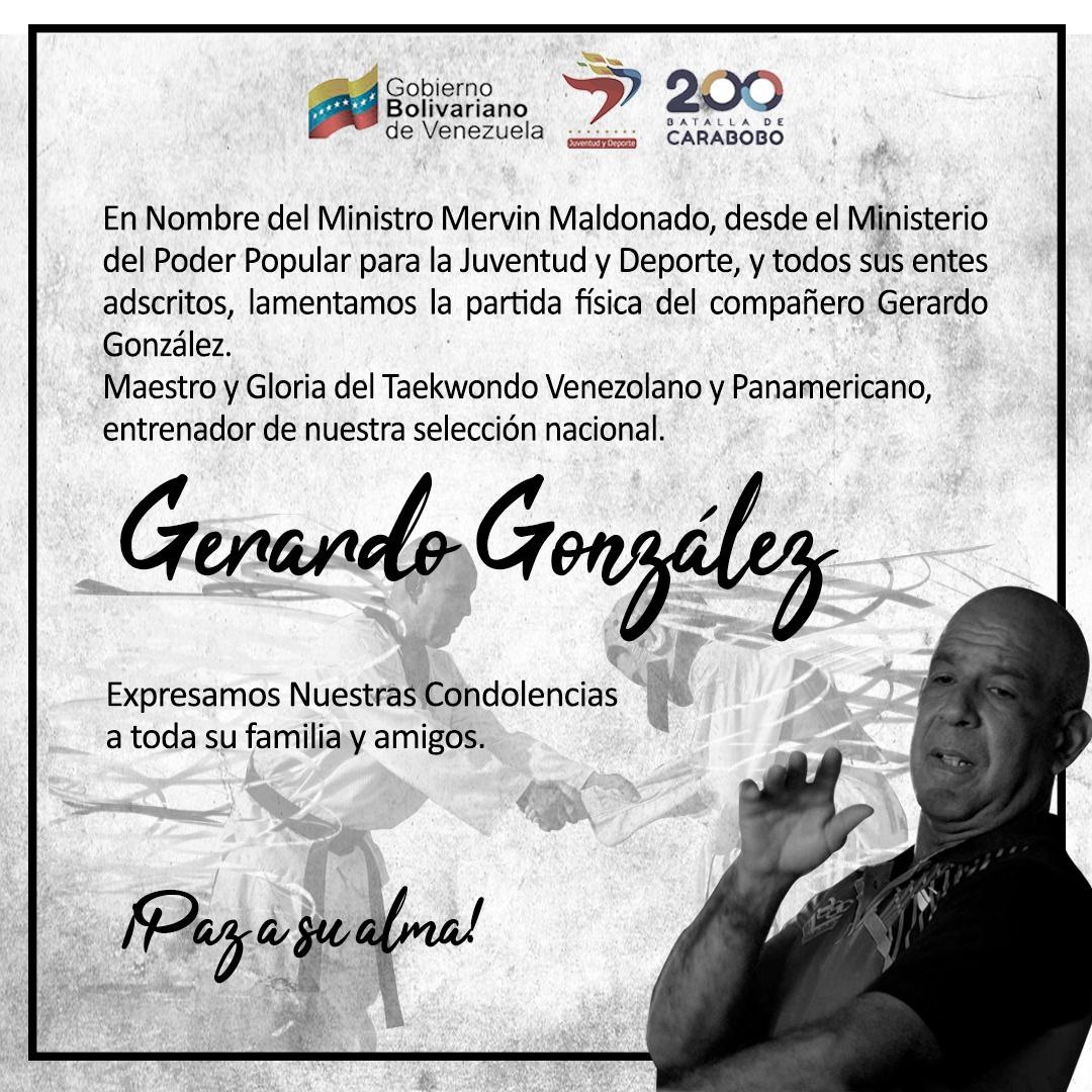 Nuestras condolencias a familiares y amigos 🙏