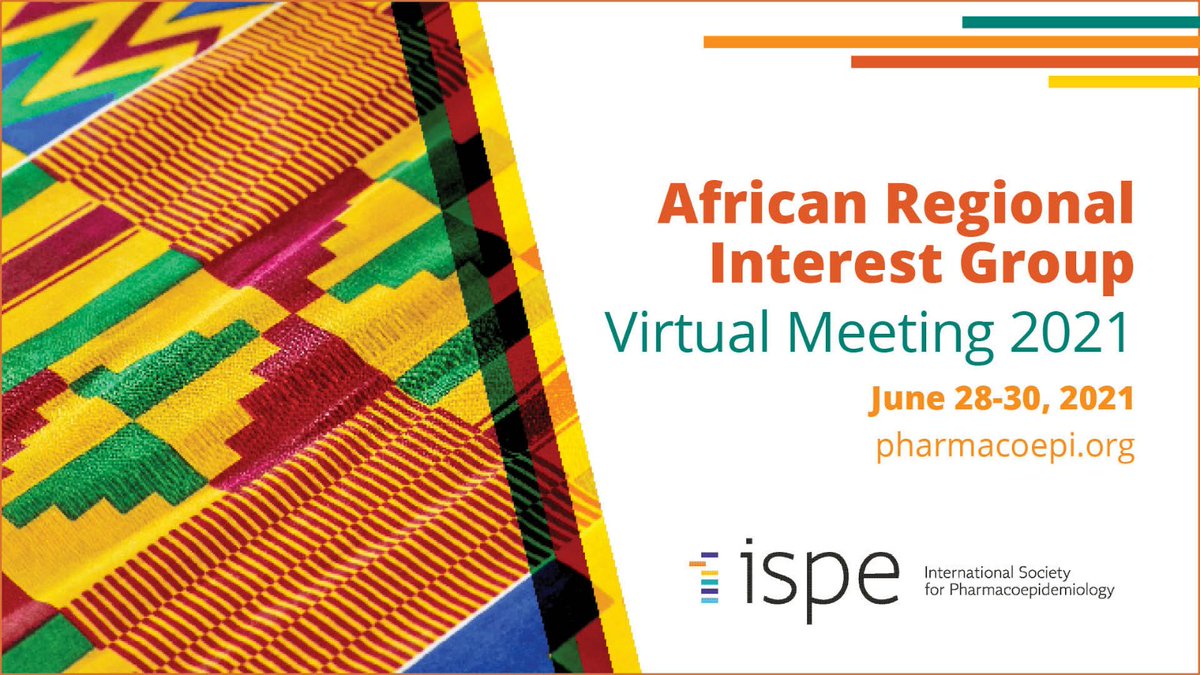 💉Join the AfRIG Virtual Meeting to hear about the Progress in Vaccine Development and the Use of RWE in Africa.
Learn more and register today: buff.ly/3xCJYRL
#AfRIG21 #Pharmacoepi #EpiTwitter #rwe