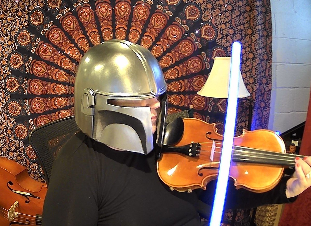 Tina Quinn (@cbcquinn) on Twitter photo Celebrating #StarWarsDay in CB Virtual Academy strings lessons - using a light saber for a bow is a great way to electrify your sound! π€£#ThisIsTheWay <a href="/CBSDMusic/">Central Bucks Music</a> <a href="/CBSDSchools/">Central Bucks SD</a> Celebrating #StarWarsDay in CB Virtual Academy strings lessons - using a light saber for a bow is a great way to electrify your sound! π€£#ThisIsTheWay <a href="/CBSDMusic/">Central Bucks Music</a> <a href="/CBSDSchools/">Central Bucks SD</a>