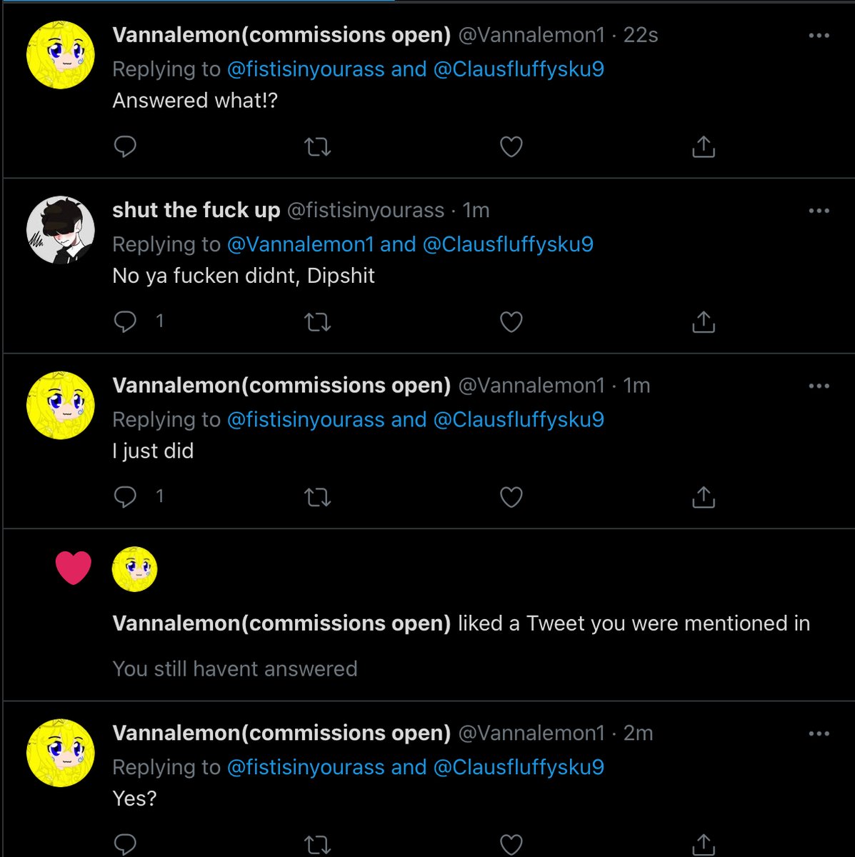 Could you guys message each other, I really can deal with this as much….