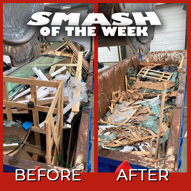 SmashMyTrash's tweet photo. SMASH OF THE WEEK: Wichita!
From trashed to smashed! Smash My Trash helps reduce waste volume by up to 70%, saving you time and money! 💸
Contact us today for a free demo!
https://t.co/eGXawDZvjY
#SmashMoreSaveMore #SmashAndSave #SmashMyTrash https://t.co/Y3SfpoQDHc