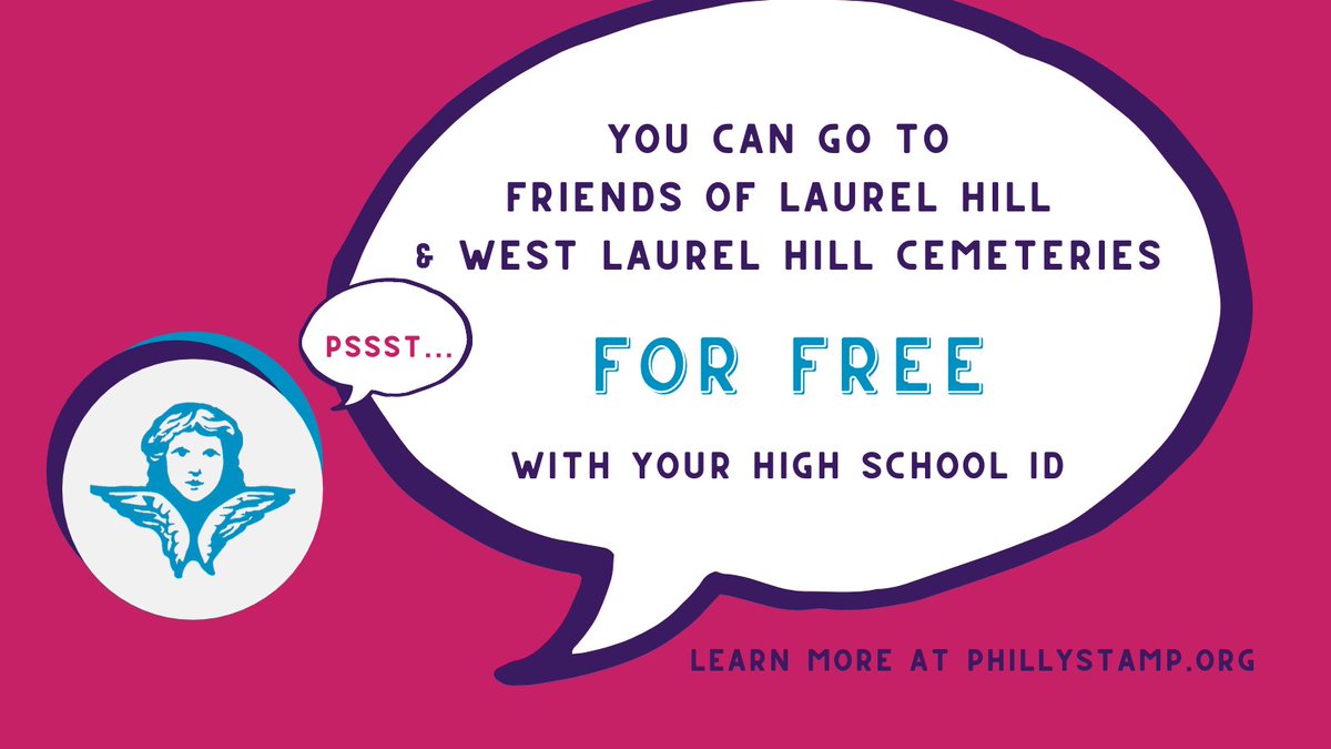 You can go to @laurelhillcem for FREE with your valid high school ID! Learn how it works at PhillySTAMP.org