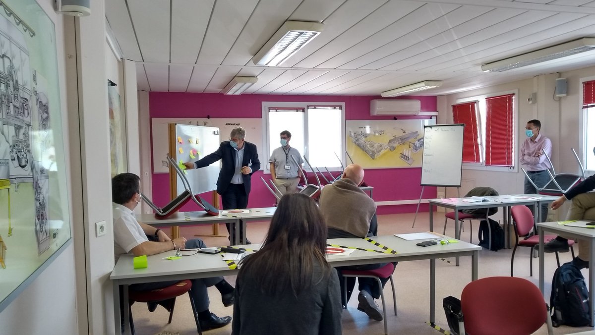 OranoMelox's tweet photo. Lancement d'un club #performance opérationnelle avec les entreprises #Axens, #Capelle, #Dangexpress, #Eminence, #Sanofi, #Seqens, #SNRCévennes. Une motivation commune pour partager des bonnes pratiques validées sur le terrain ! #innovation #TransformationDigitale #Industrie https://t.co/0uTMWLHrr2