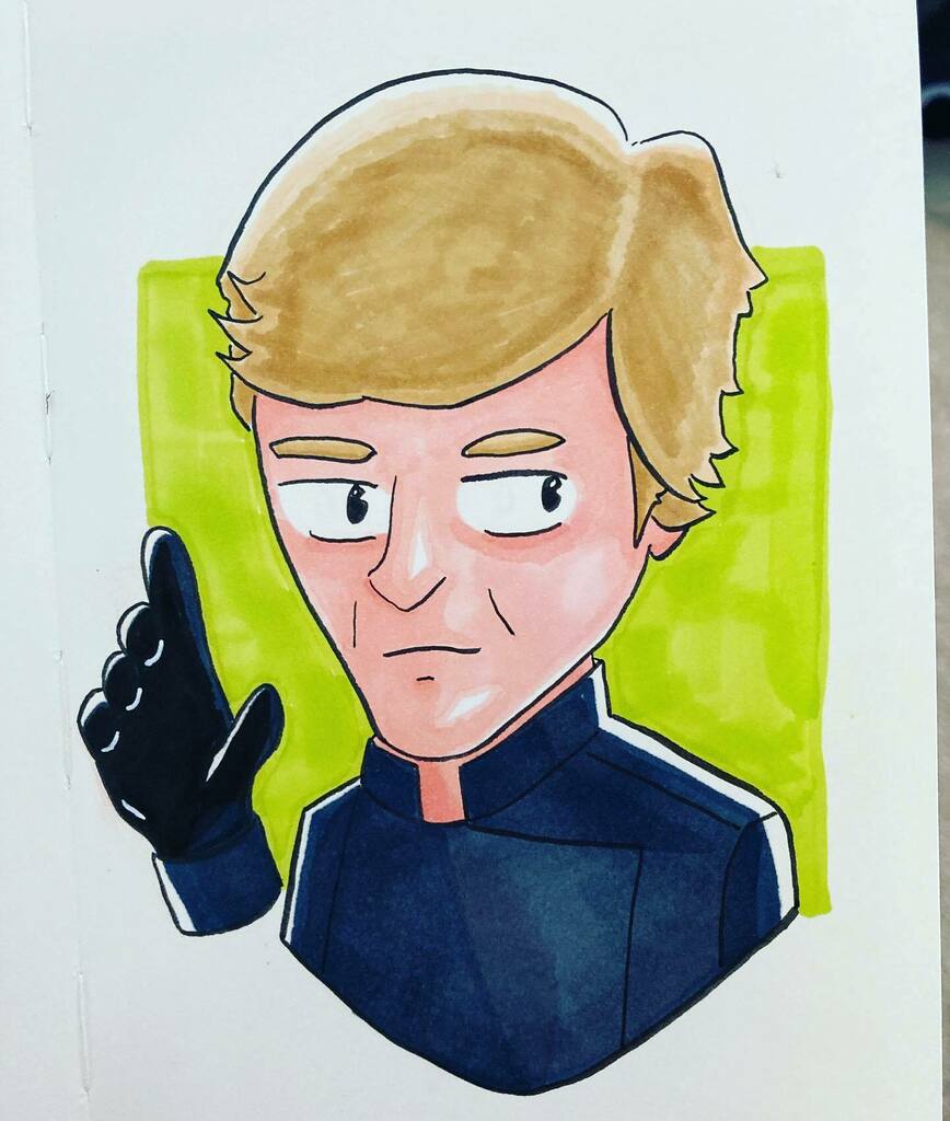 Feel the FLOW of the force #flow #100daysofsketchingofficial #100days2021 #100dayasofsketching #myart #starwars #starwarsday #maythe4thbewithyou #maytheforcebewithyou #jedi #lukeskywalker @100daysofsketchingofficial @hamillhimself #returnofthejedi #promarker #molskine #handd…