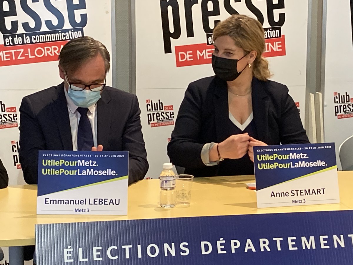 moselle_tv's tweet photo. Après avoir remporté la @MairiedeMetz et sa métropole, @GrosdidierMetz vise le grand chelem avec #Utile_pour_la_Moselle. Ce mardi, il a dévoilé les #binômes qui défendront sa #politique sur les trois #cantons #messins lors des #élections #départementales de juin. https://t.co/j1sGjTdzmS