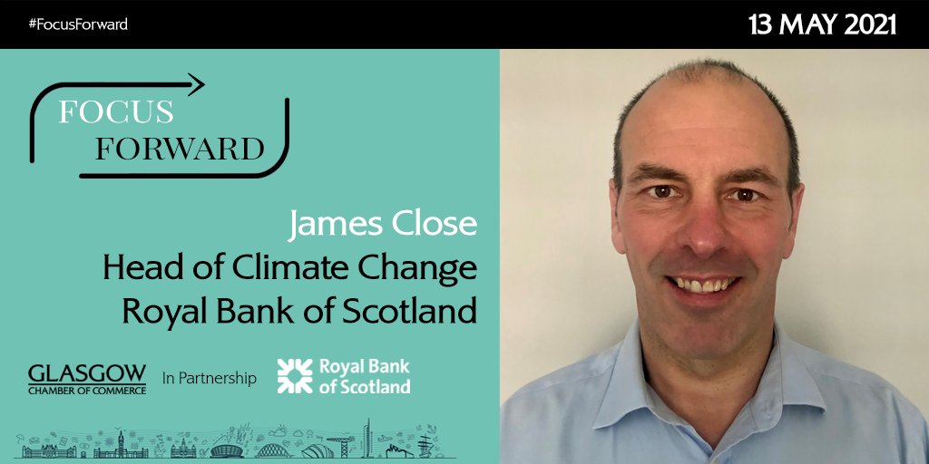 RT @Glasgow_Chamber: James Close, Head of Climate Change for @RBSBusiness will be sharing his expert insights at #FocusForward

Sign up ➡️ bit.ly/3wQpYuF

#climateaction #Glasgowevents #COP26 #CircularEconomy  bit.ly/3eUApFk