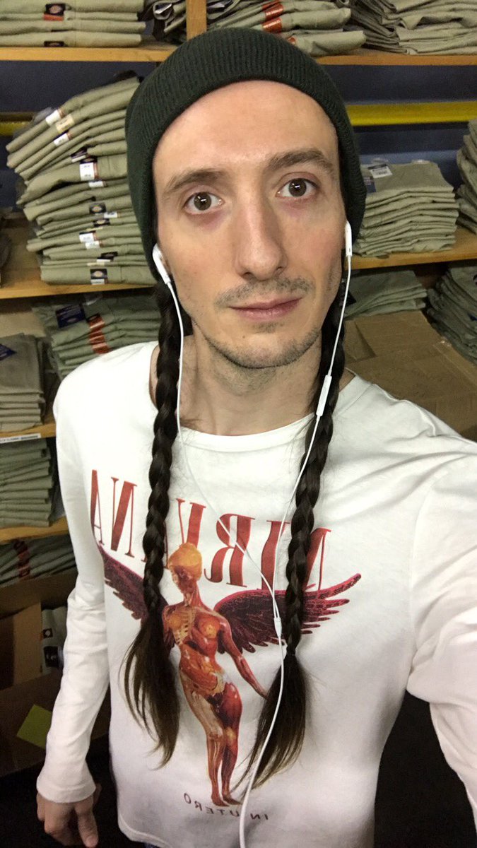 I’m gonna cut my hair #braids #Nirvana