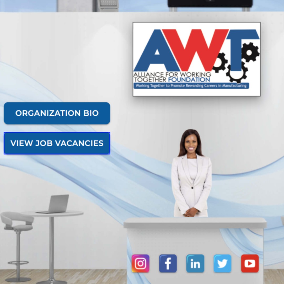AWTRoboBots's tweet photo. We're so excited to be a part of the Auburn Career Center and iSTEM Spring Virtual Job Fair today! We are excited to be promoting rewarding manufacturing intership and apprenticeship opportunities!
#ThinkManufacturing #KnowYourOptions #EarnWhileYouLearn #Apprenticeships https://t.co/cj6iqCV2h2