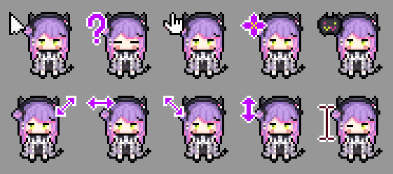 ホロライブマウスカーソル