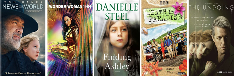 This week the North Scituate Public Library has 29 new books and four new movies.  New items include News of the World, Wonder Woman 1984, Finding Ashley, Death in Paradise, The Undoing, It's So Quiet, Lost in Paris, Summer Beach, and Seabreeze Christmas. https://t.co/f0cHKXm1nm https://t.co/dGwCTaH2TU