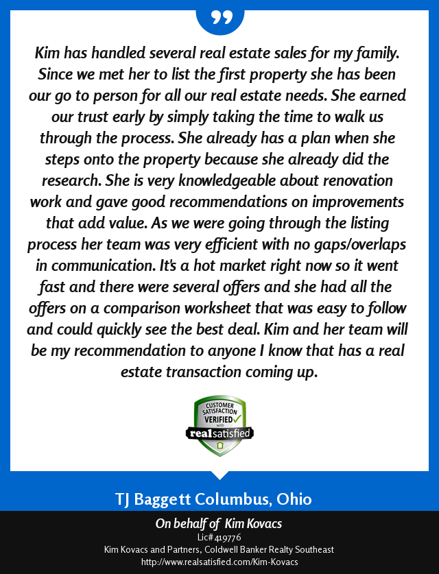 kimkovacs's tweet photo. Thank you to the Baggetts!  Always a joy to work with great clients!! https://t.co/HFwKZP58xT via @realsatisfied https://t.co/V1shLuMzVg