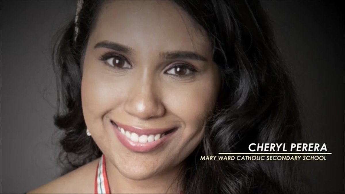 A big thank you to @tcdsb for presenting me with the prestigious Alumni Award.  I’m so proud to be a graduate and look forward to empowering the next generation of students to be leaders and agents of positive social change. #TCDSBawards2021