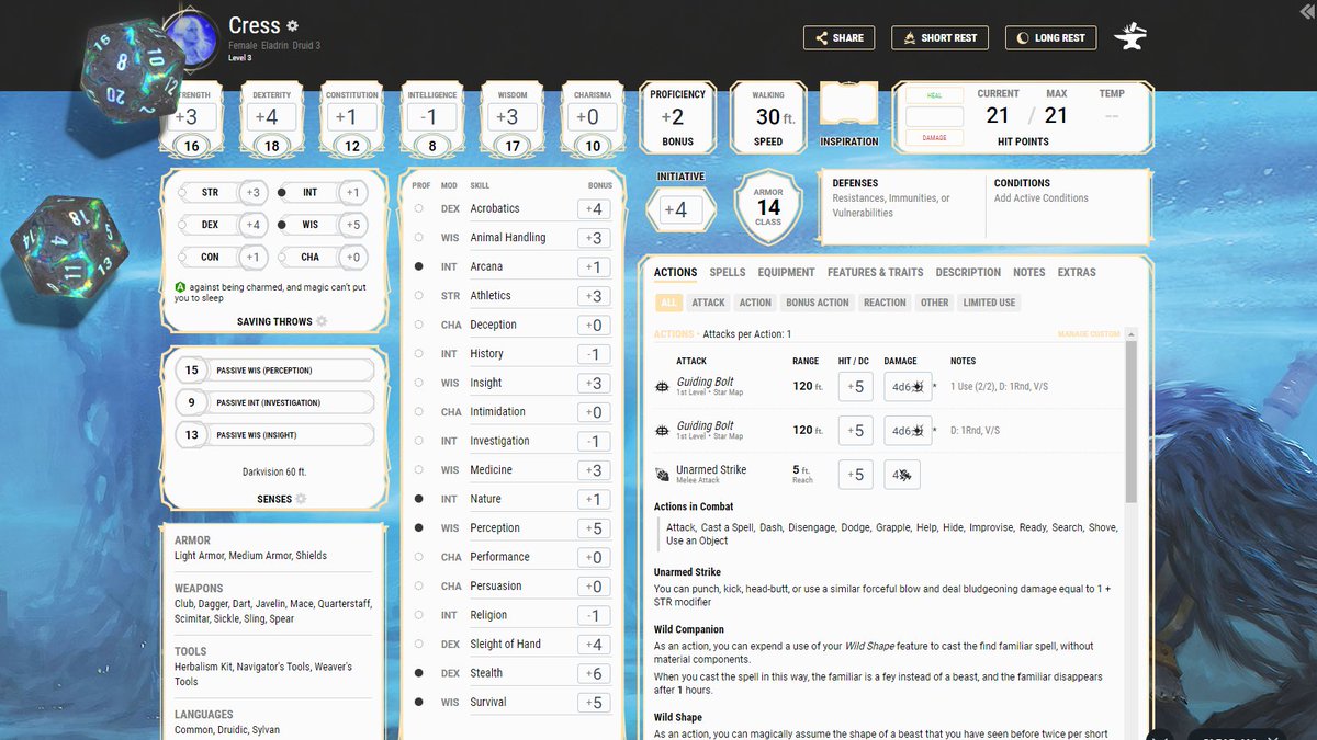 DnDBeyond's tweet image. 🚨 LEGENDARY BUNDLE GIVEAWAY 🚨 

A picture is worth 1,000 rolls.

We want to see the frame, theme, backdrop &amp;amp; digital dice you use for your character! QT a screenshot of your DDB character sheet &amp;amp; tag it with #DDBstyle for a chance to win! Winner to be randomly selected May 7.