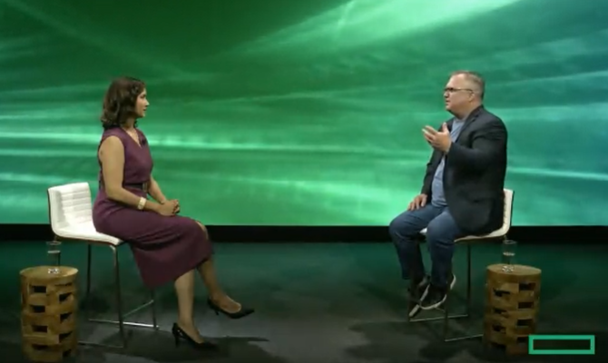 holgermu's tweet photo. Listening in to @HPE #StorageDay - a convo between @TomBlack_HPE and @ShibaniJoshi on the latest trends and new HPE offerings. #Storage #NextGenApps https://t.co/4haixgCCk3