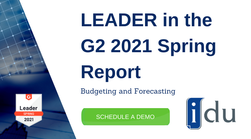 IDU named a #Leader in the <a href="/G2dotcom/">G2</a> 2021 Spring Report! Read the reviews of #iduConcept  g2.com/products/idu-c… #budgeting #forecasting #cpm