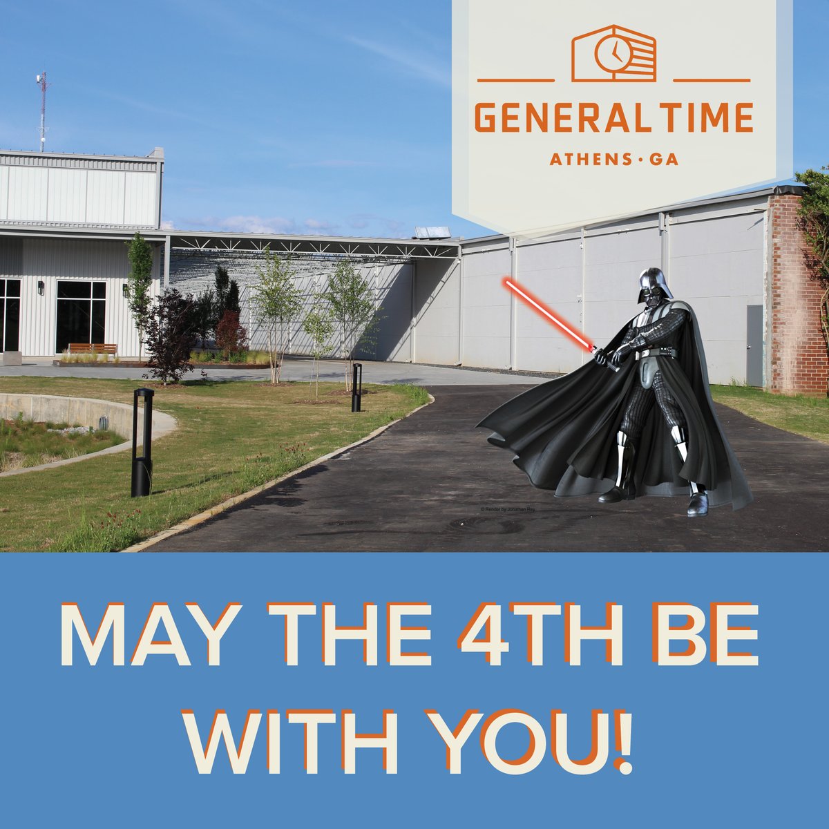 AthensTime's tweet image. May the 4th be with you! Happy May 4th friends! #starwars #maytheforcebewithyou #athensga #athensgeorgia