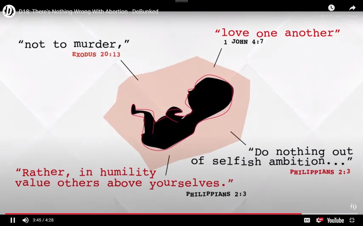 #DeBunkedMinistries: Now, with that in mind, I ask you these questions: What is the difference...

WATCH: D18: There's Nothing Wrong With Abortion-#DeBunked>>getdebunked.org

#unbornlivesmatter #romans12_21 #fightevilwithdebunked #getdebunked #debus #christianity #prolife