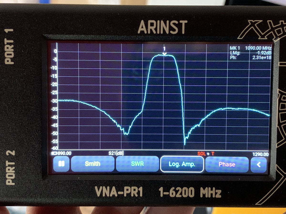Amazing little SAW filter for 1090MHz