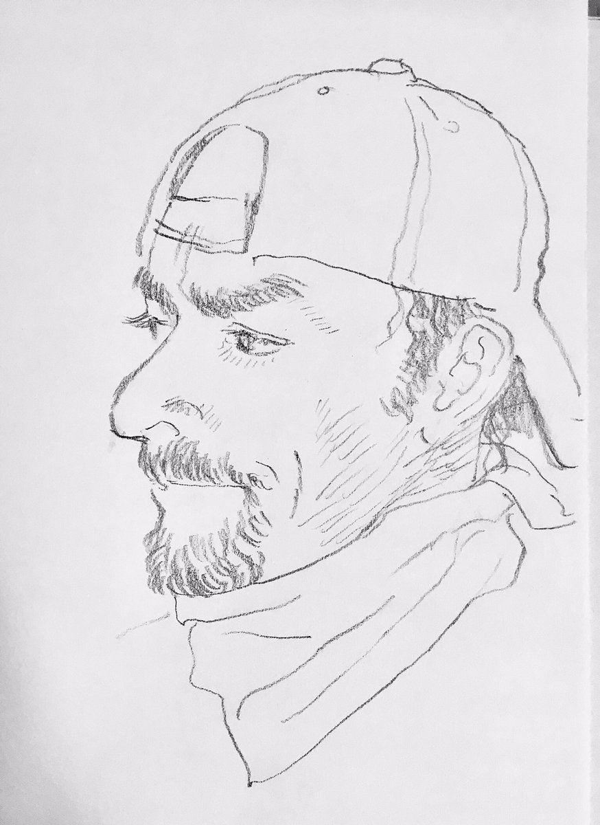 サブゥーを永遠に描く病気が再発しました。

The disease that makes me keep drawing Sabu came back. 