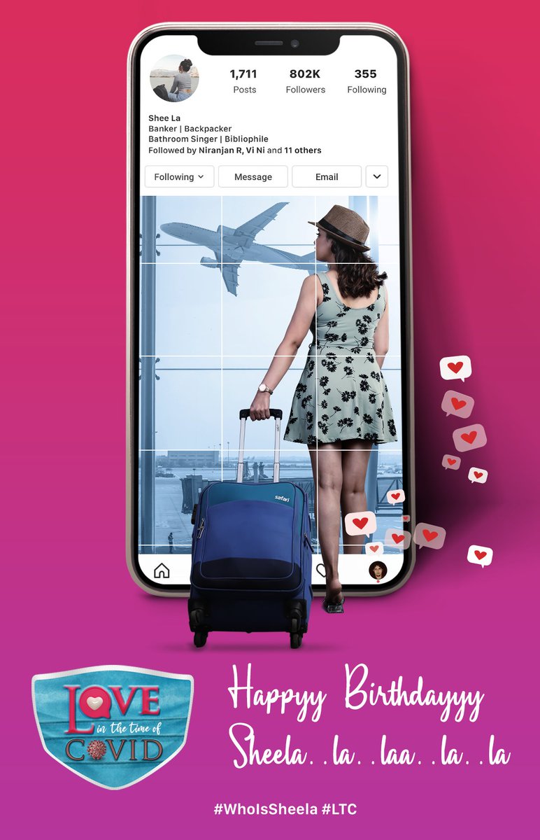 It's our Sheela's Birthday today. Can you guess #WhoIsSheela?

PS: The Clue lies in the numbers!
.
.
.
.

#LTC #LTCtheFilm #LTCKannadaFilm #LoveInTheTimeOfCovid #LTCtheFlick

#LTCKannadaMovie #Indie #indiefilm