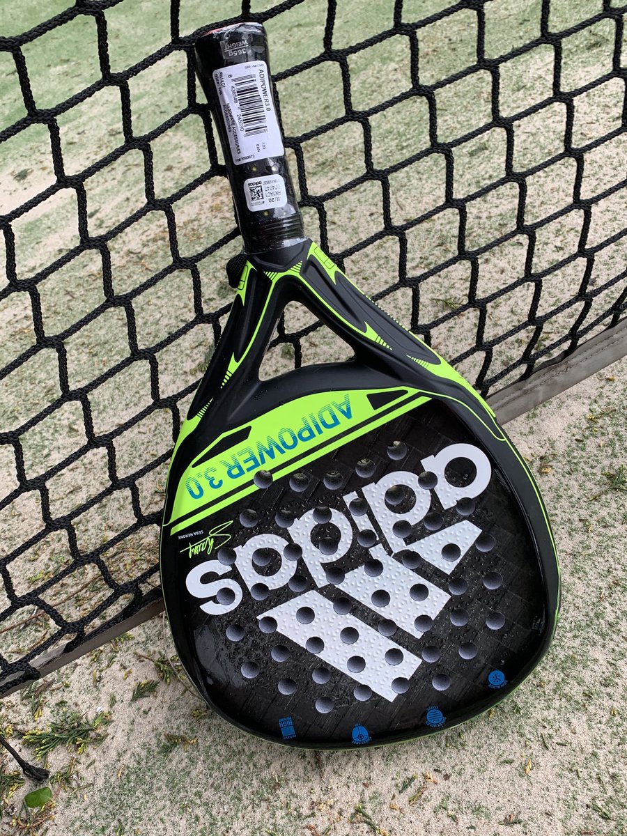Adipower 3.0🍃🌊SWIPE left🤩

Let the racket do the talking on court🗣

Fancy a bigger kick smash? - The Adipower is specifically designed for POWER players🔥🔌

Rough surface - Allows you to grip the ball and increase your spin🎾

everythingpadel.co.uk/product/adidas…