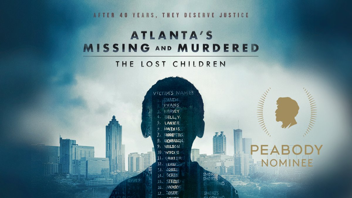 Congratulations to #PeabodyAwards nominees #WelcomeToChechnya and #ATLMissingandMurdered! The prestigious program highlights the best storytelling across media. #PeabodyNominee #StoriesThatMatter