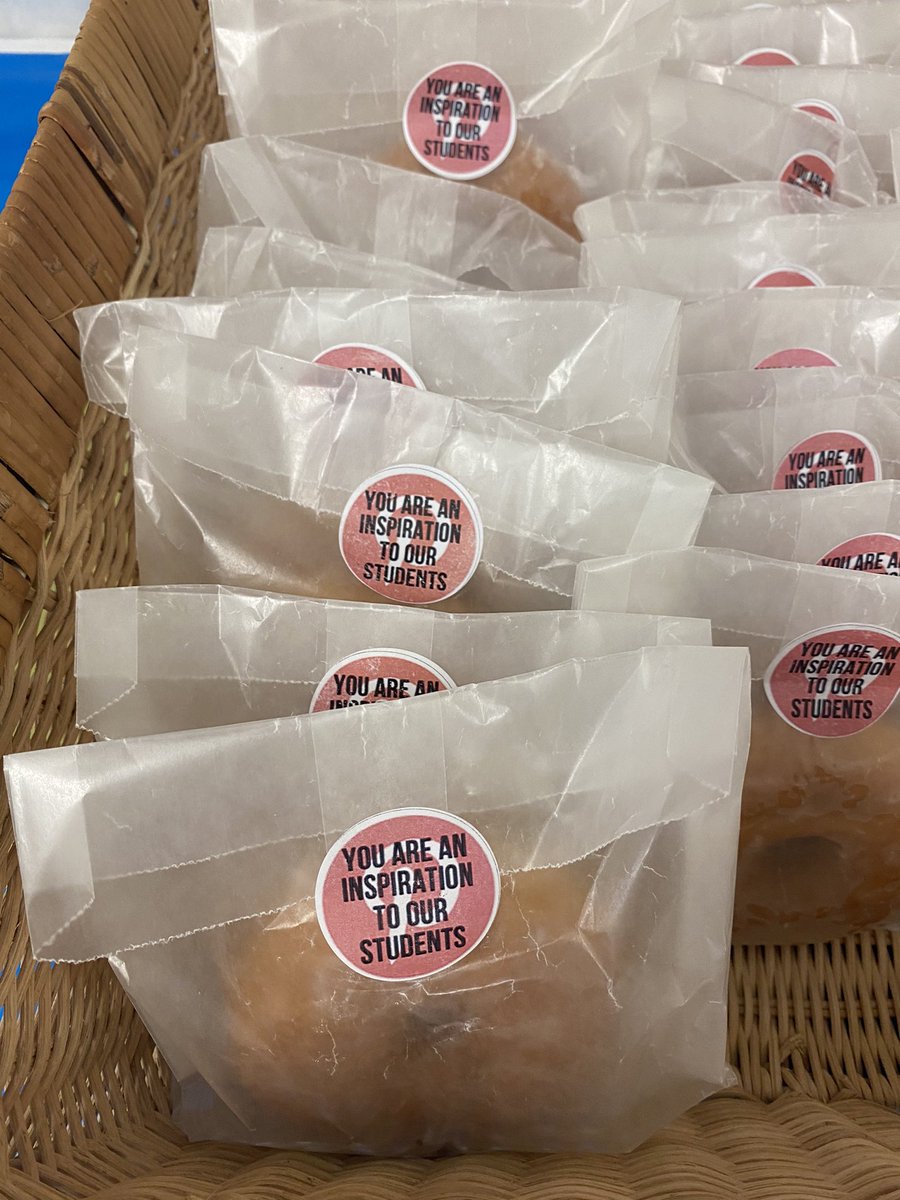 Thank you <a href="/FalconCovePTA/">FalconCovePTA</a> for all that you do for our amazing staff!