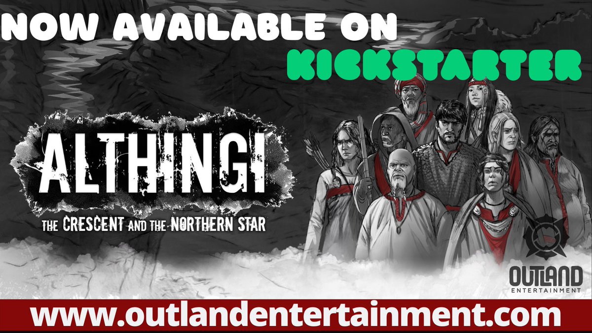 OutlandEntertainment (@outlandent) on Twitter photo Inspired by <a href="/JoshMGillingham/">Joshua Gillingham - Author/Editor/Game Designer</a>'s card game (now available for preorder) comes an anthology of short stories inspired by the historical relationship between Vikings and Muslims. Back Althingi - The Crescent and the Northern Star on <a href="/Kickstarter/">Kickstarter</a> at ed.gr/dd975. Inspired by <a href="/JoshMGillingham/">Joshua Gillingham - Author/Editor/Game Designer</a>'s card game (now available for preorder) comes an anthology of short stories inspired by the historical relationship between Vikings and Muslims. Back Althingi - The Crescent and the Northern Star on <a href="/Kickstarter/">Kickstarter</a> at ed.gr/dd975.