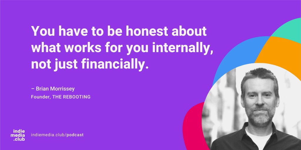 It needs to make sense!

Tune in to our latest podcast with <a href="/bmorrissey/">Brian Morrissey</a>, former president, and editor-in-chief of <a href="/Digiday/">Digiday</a> media and founder of The Rebooting.

Learn how to monetize your media business effectively and sustainably: loom.ly/jw-86g4 

#content #digitalmedia