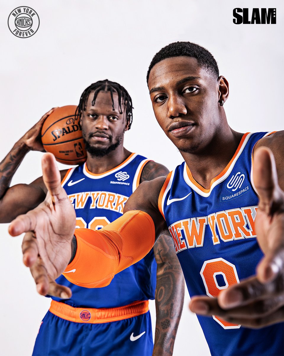 nyknicks's tweet photo. Fresh off the press. 3️⃣0️⃣ x 9️⃣. 

📰 @SLAMonline May 2021. https://t.co/7xv55uv4UG