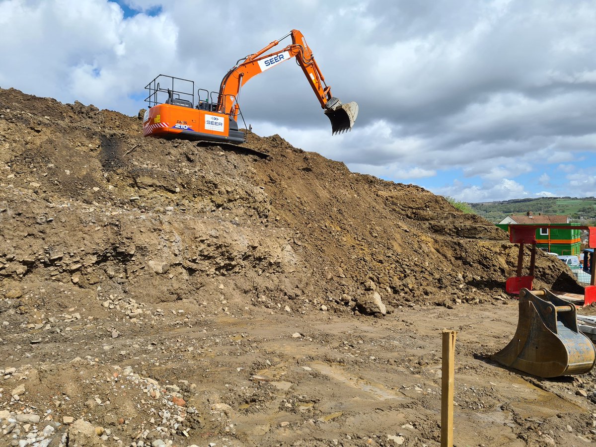 SeerConstructi1's tweet image. Neath Abbey Primary school Neath. Works going at a pace 
#bamconstructuk