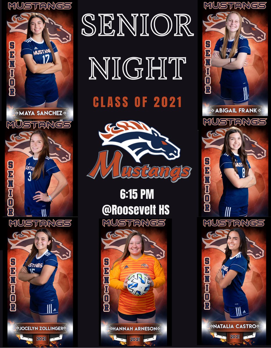 Tonight we honor our Seniors!
After the year it has been we are super excited to have this opportunity! 
Come and support our Class of 2021 🎉