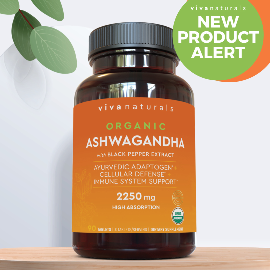✨ New Product Alert ✨ Give your wellness routine a whole-body approach with Viva Naturals Organic Ashwagandha

Available now on vivanaturals.com

#newproductalert #ayurvedic #ashwagandha #organic #adaptogen #adaptogens #supplements #vivanaturals #wellness #immunesupport