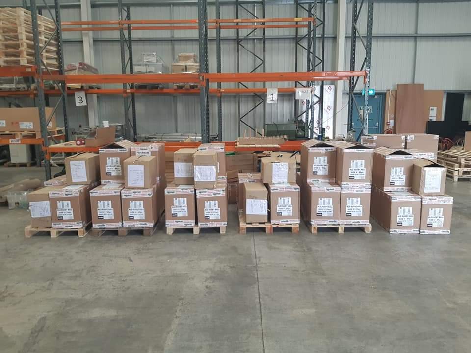 Fast on the back of our record breaking grant awards over the last 12 months our 900 "Kick Start" balls have arrived and we will start distributing them to eligible clubs very shortly. <a href="/nldrfu/">NLD RFU</a> <a href="/RFUMidsGameDev/">RFUMidsGameDev</a> <a href="/RFUMidsClubSup/">RFU Midlands Club Support</a> <a href="/derbyshirerfu/">Derbyshire Rfu</a> <a href="/nottsrfu/">Nottinghamshire RFU</a> <a href="/LincsRugby/">Lincolnshire Rugby</a>