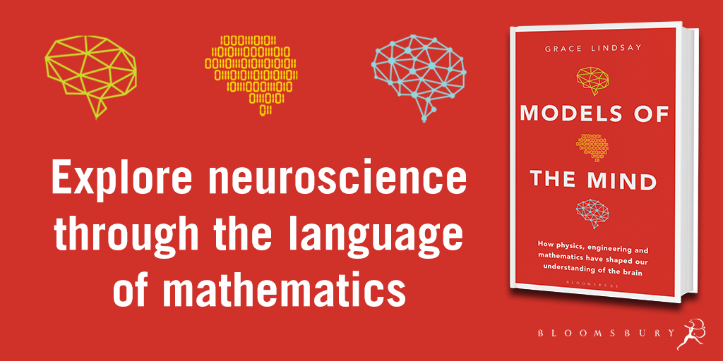 BloomsburyPub's tweet photo. The brain is complicated. Luckily @neurograce shows us how math has made understanding the brain a little bit easier.

Explore the intersection of mathematics and biology in MODELS OF THE MIND

Out now: https://t.co/u5QYKjZY3Z https://t.co/oT7BrWVl6v