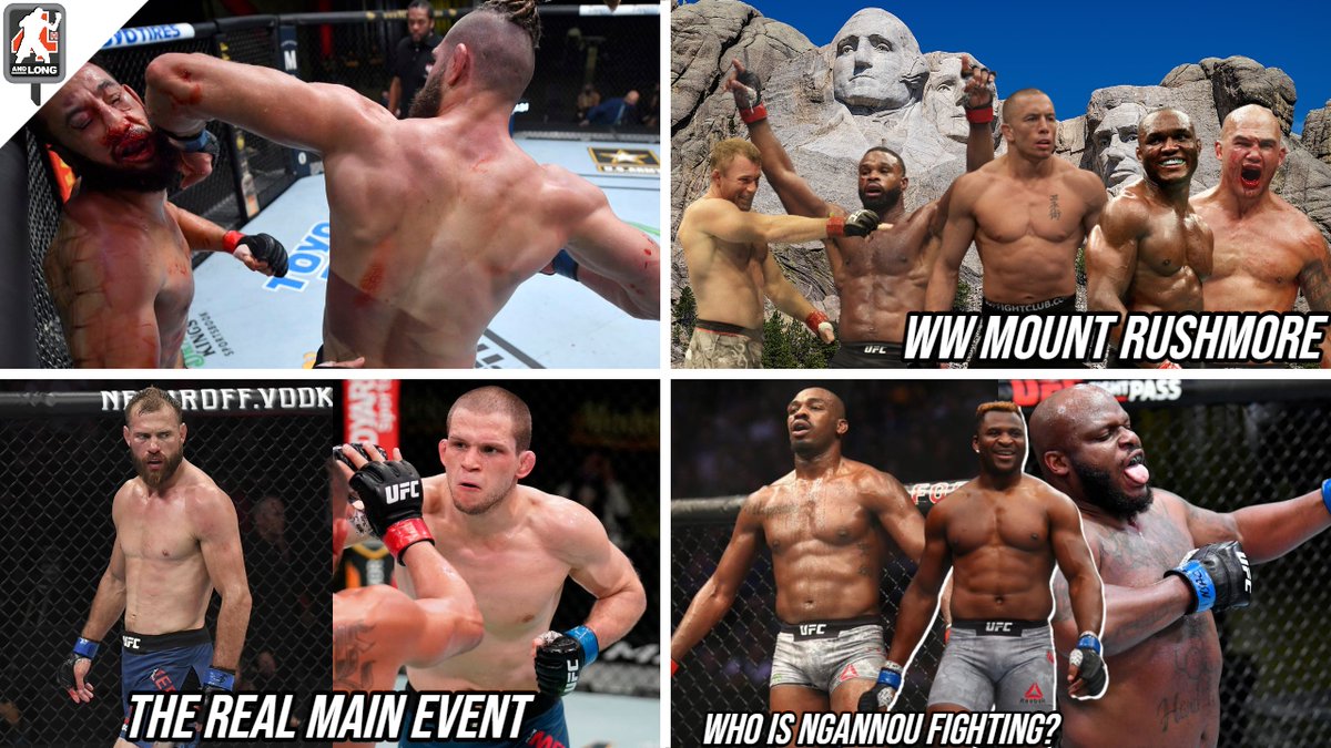 🚨#UFC Talk 43 Has Dropped🚨

-Breaking down #UFCVegas25 and if Jiri is getting a title shot next

-Our WW Mount Rushmore

-If Francis Ngannou is fighting Derrick Lewis or Jon Jones

-Previewing #UFCVegas26 and the real main event

thefourthandlong.com/ufc

#MMA #MMATwitter