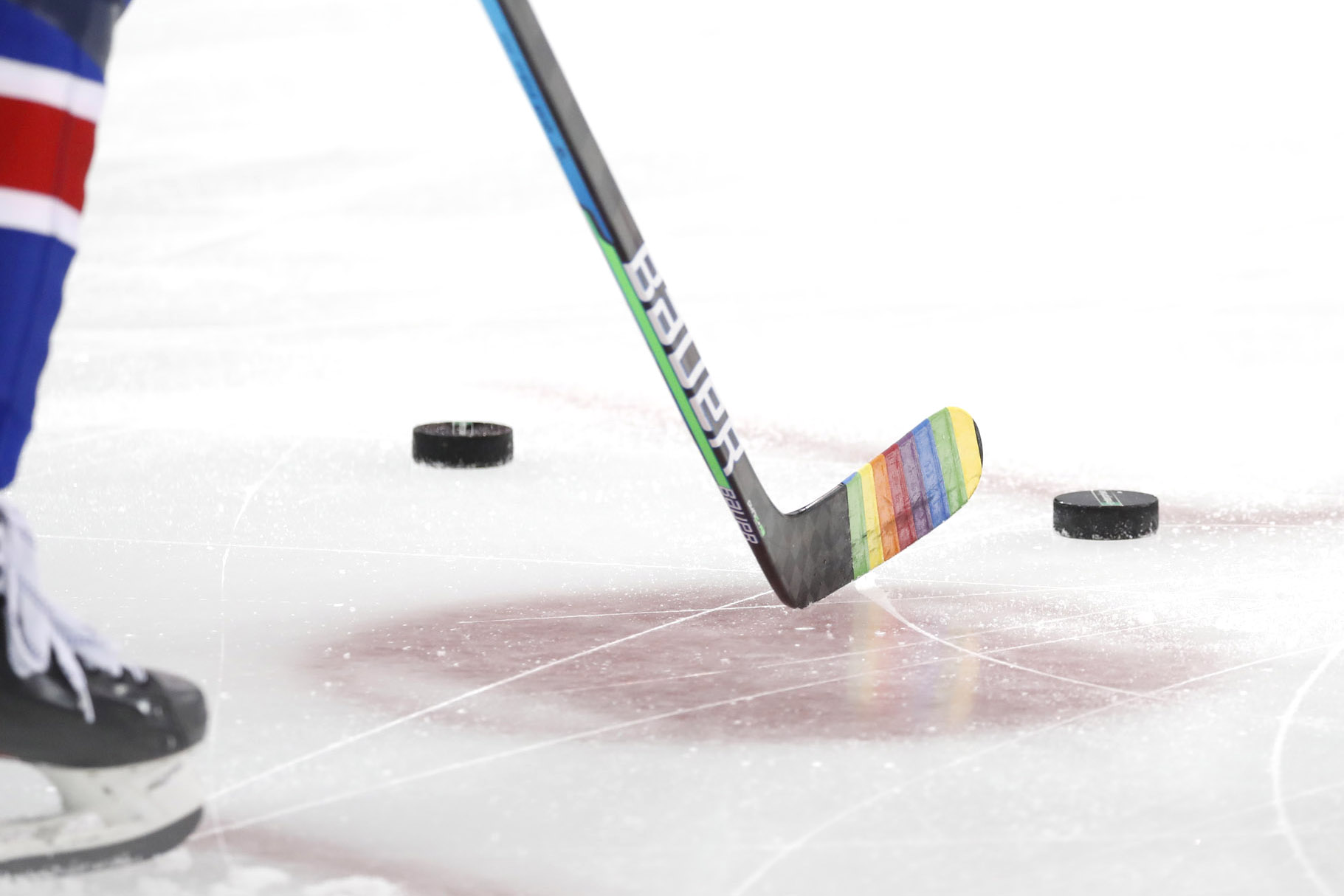 New York Rangers on X: Our @Delta Pride Night player-used jerseys