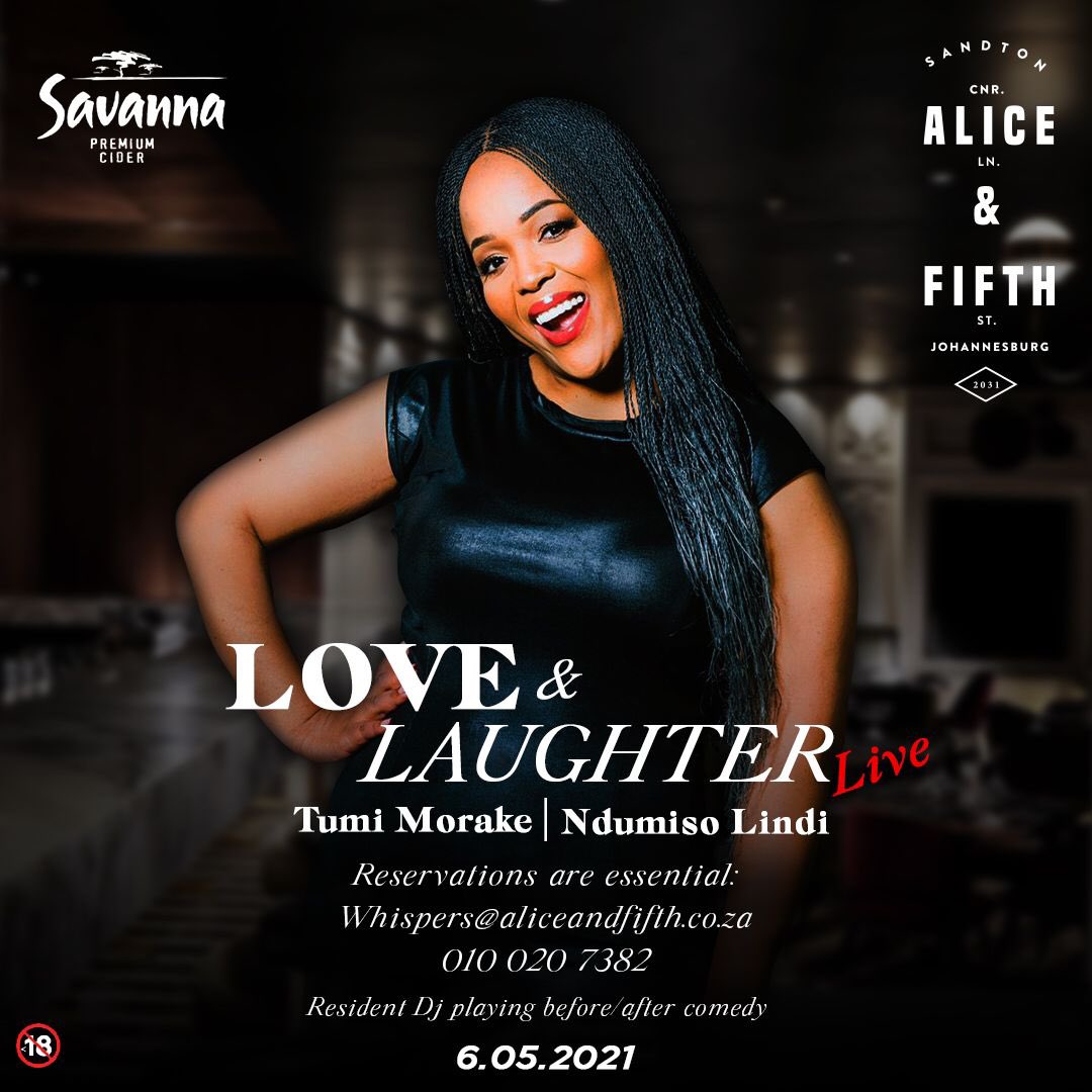 NdumisoLindi's tweet photo. Come have a good time with Us this Thursday in Sandton.... I’ma leave the door Open 😁🙌🏽 

Reserve your table @SandtonComedy ‼️ https://t.co/p3AOth2qkF