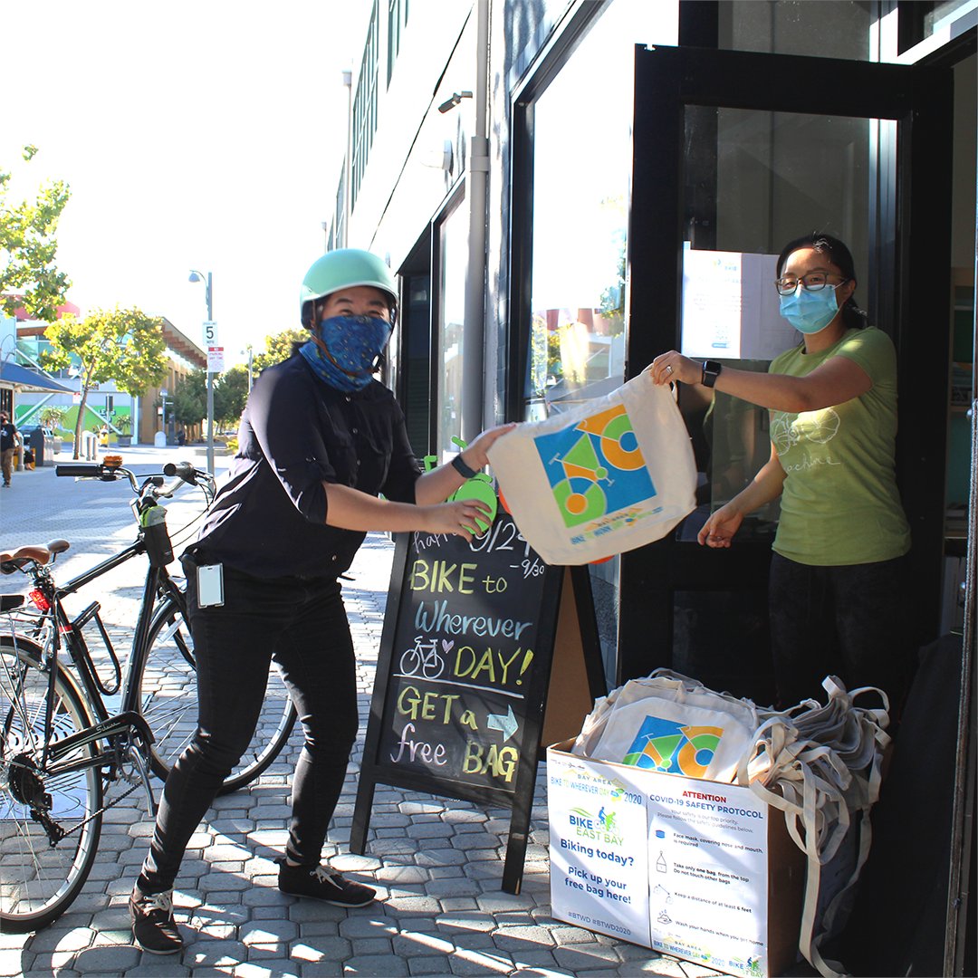 Pledge to ride on #BiketoWhereverDay! 🥳
You'll get routes to ride, your energizer station map, digital goodies - everything you need to celebrate the big day on May 21. Take the pledge: BikeEastBay.org/Pledge
#BTWD #BikeMonth #BTWD2021