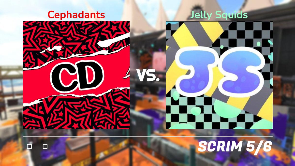 Cephadants_SPL's tweet photo. Cephadants vs. Jelly Squids, 7pm PST @ https://t.co/PxEiFVfz4g https://t.co/5DuwJvRaqL