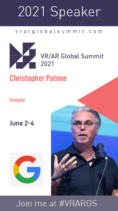 #VRARGSSpeaker announcement! June 2-4 Join @google’s Christopher Patnoe @cdpatnoe for "How Inclusive Design Enhances the Customer Experience."

#accessibility #inclusivedesign #inclusion #google #a11y @a11yNews <a href="/thevrara/">VR/AR Association (VRARA)</a> 

#vrargs21 #VRARGS - Get Tickets! bit.ly/3nN5cYv