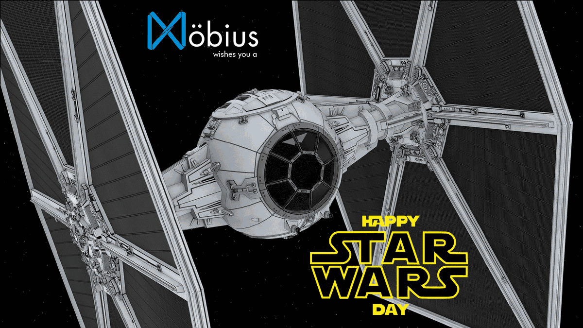 MobiusAero's tweet photo. https://t.co/pzPsdplUg6

While I think we’re a few years away from building a TIE fighter, I like the ambition!

And Chris definitely knows how to select the best tech...

HAPPY STAR WARS DAY from Team Möbius!

#starwarsday #maythefourthbewithyou #mayfourth https://t.co/j0aYk7XGT4