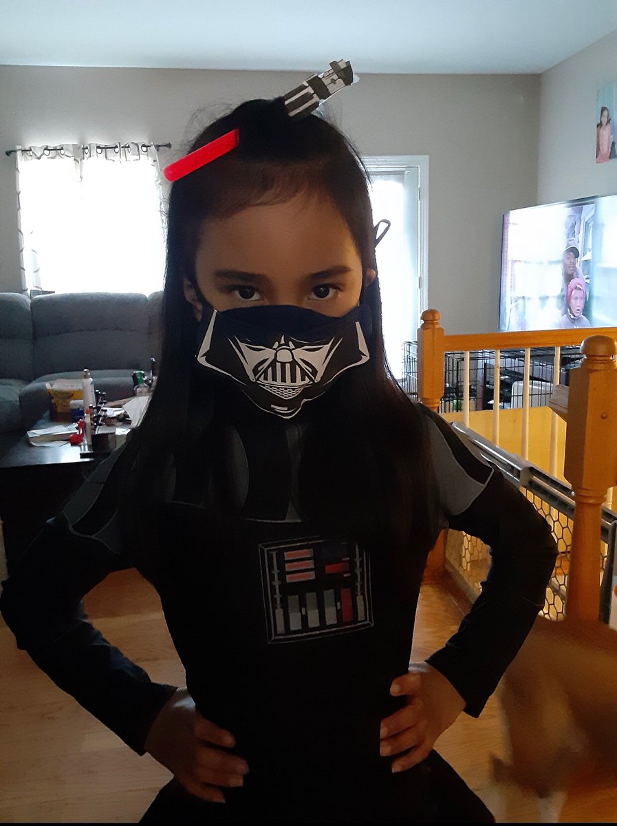 May the Fourth be with you🌟 The force is definitely strong with my student...Darth Vader, you may have some competition!! #ashlandsoar